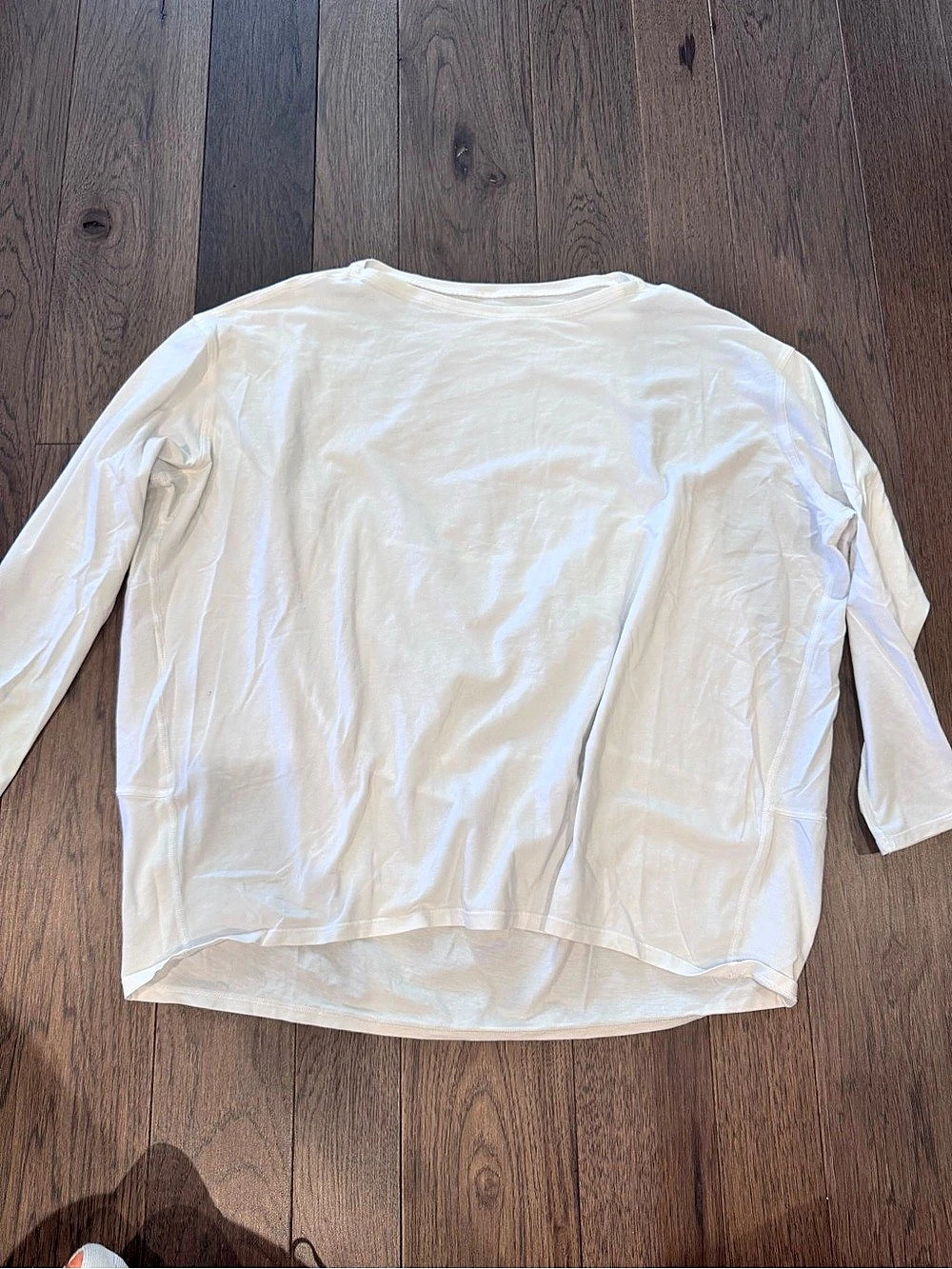lululemon Back in Action Long Sleeve Top in White